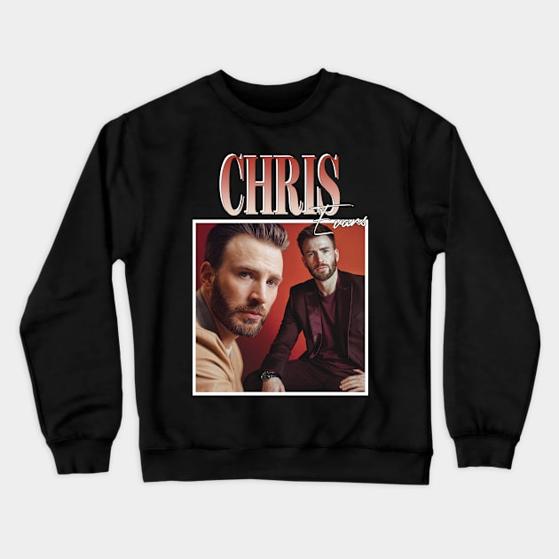 Chris Evans Crewneck Sweatshirt by TeesBySilvia